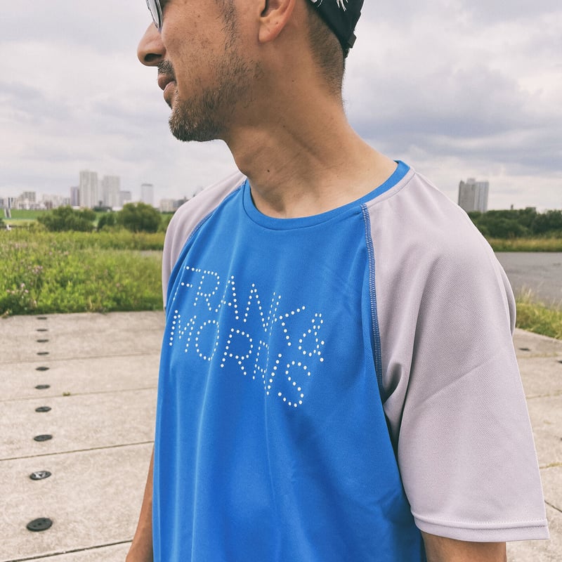 F&M WOOL Tee 03 / BL | FRANK&MORRIS