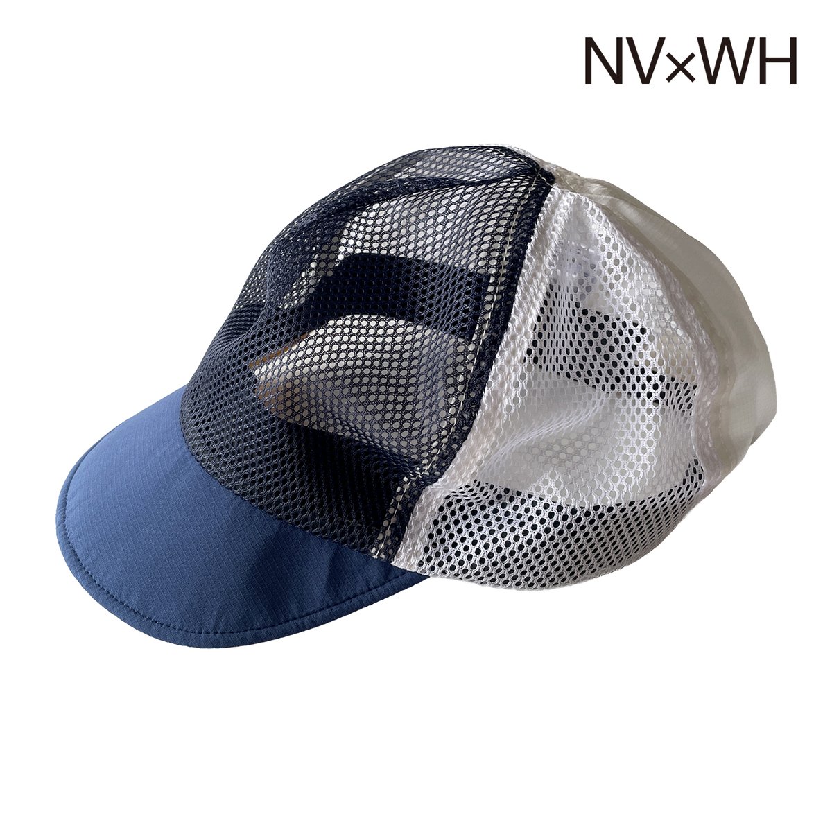 F&M NO FACE CAP 02 NV×WH / BK×WH | FRANK&MORRIS
