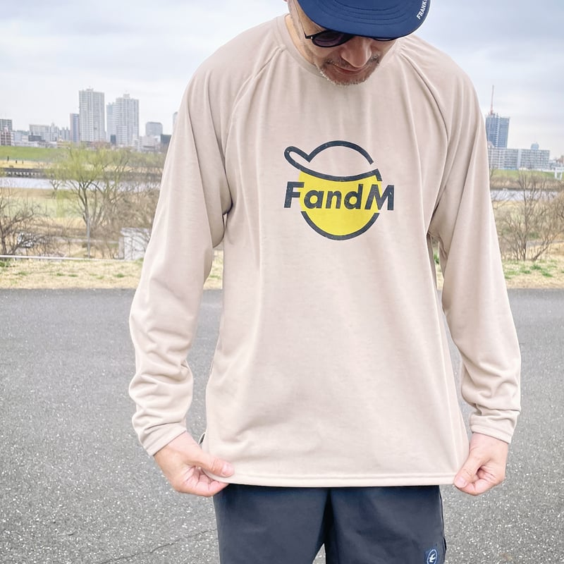 F&M Graphic LONG Tee BG / WH | FRANK&MORRIS