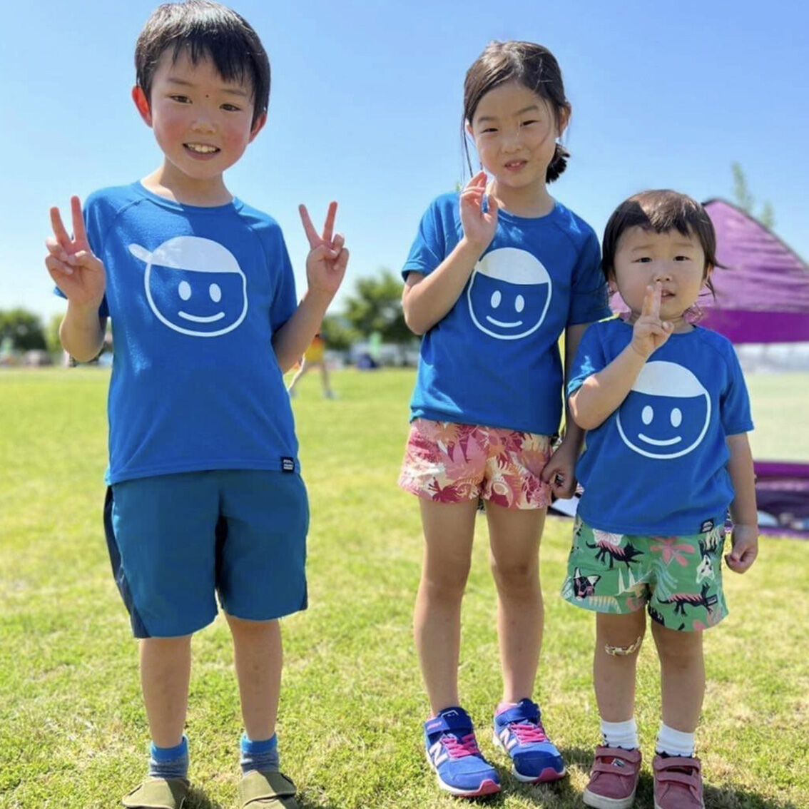 F&M CHIBICO Tee / BL | FRANK&MORRIS