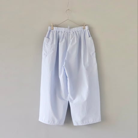 快晴堂のサイドポケットパンツ〈サックス〉