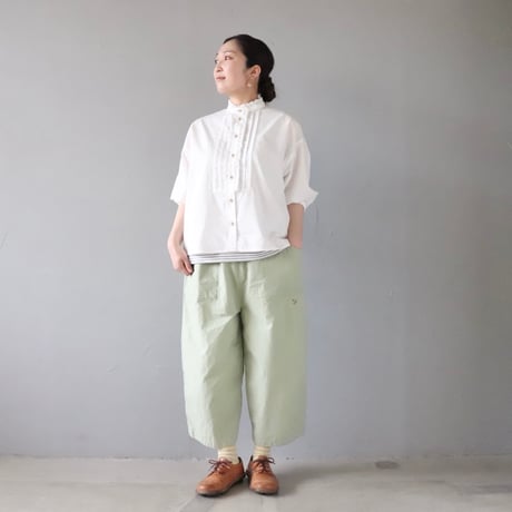 快晴堂のコロンパンツ〈ライトグリーン〉