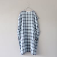 涼しいリネンのワンピース〈みずいろ〉【快晴堂】