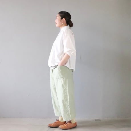 快晴堂のコロンパンツ〈ライトグリーン〉