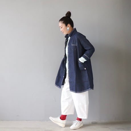 ちょっと気のきいた、ホワイトデニムのワイドパンツ【CO's×ZIPANG】