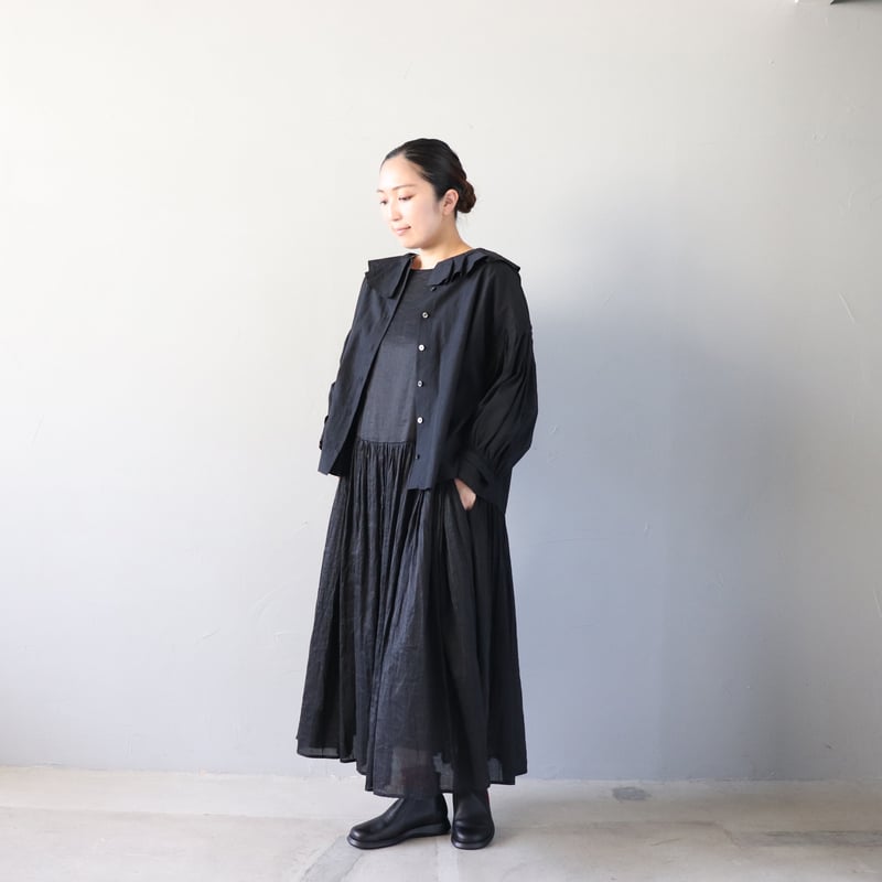 Cotton House Ayaさんにつくってもらった、ひらっとふわっとブラウス 