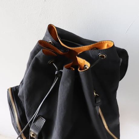 CLEDRANのナイロンリュック〈ブラック〉