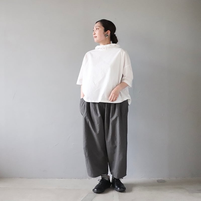快晴堂のサイドポケットパンツ〈チャコール〉 | ZIPANG（じぱんぐ）