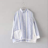 風をはらむ、シャツ【快晴堂】