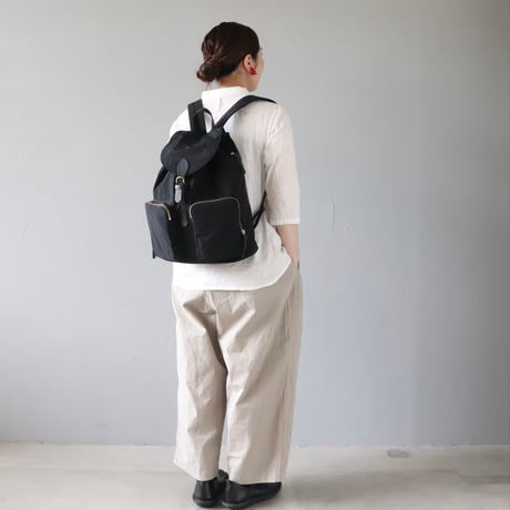 CLEDRANのナイロンリュック〈ブラック〉