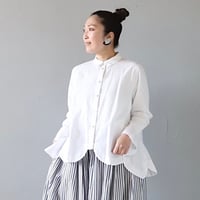 coulageのすそがもくもくブラウス