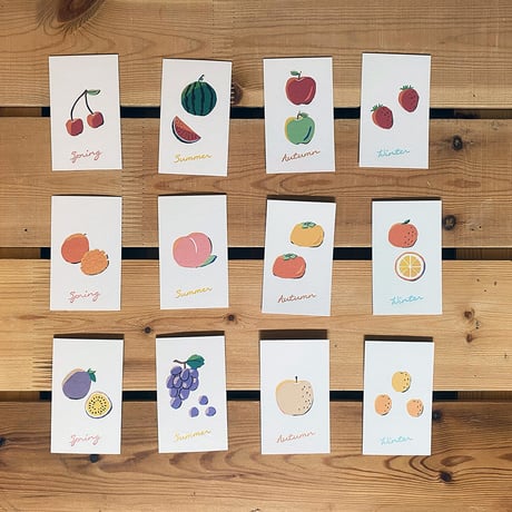 KPM091 Fruits of the Card ［Autumn］3種各1枚入り