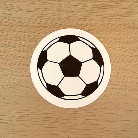 KPM101 BALLコースターサッカー（3枚入り）