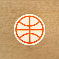 KPM102 BALLコースターバスケットボール（3枚入り）
