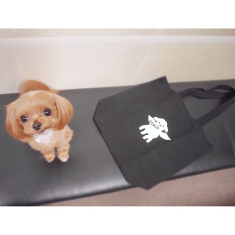 トートバッグ “マリーロゴ”  (BLACK)