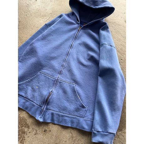 90s~00s sweat zip up hoodie