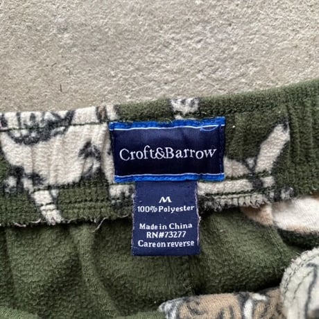 00s bulldog design fleece pajamas pants