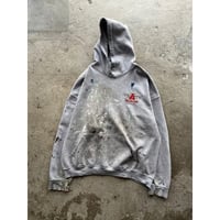 00s painted embroidery sweat hoodie