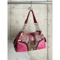 camouflage patterned design bag