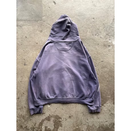 00s “MAINE” sun faded sweat zip up hoodie