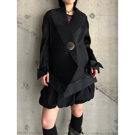 90s~ pleats design jacket