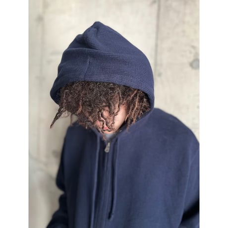 00s “Polo by Ralph Lauren” cotton knit zip up hoodie