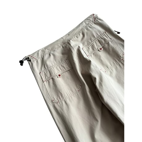 00s cotton blend 2way wide pants