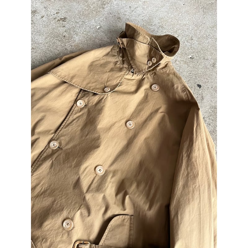 ラルフローレン 90s 一枚袖 トレンチコート コットンポプリン Lサイズ 90年代 90s ポロラルフローレン ロングコート シングルラグラン