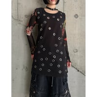 00s metal fittings design dress