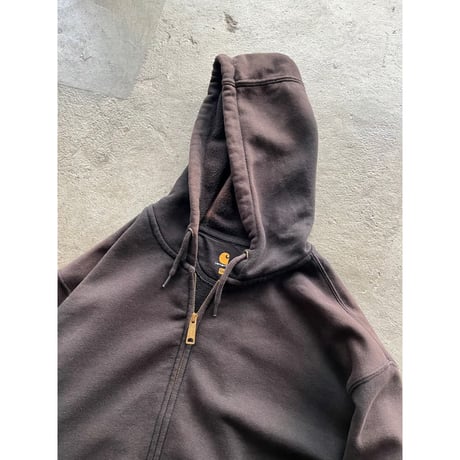 00s~ “CARHARTT” sun faded sweat zip up hoodie