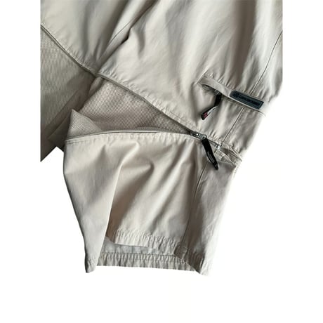 00s cotton blend 2way wide pants