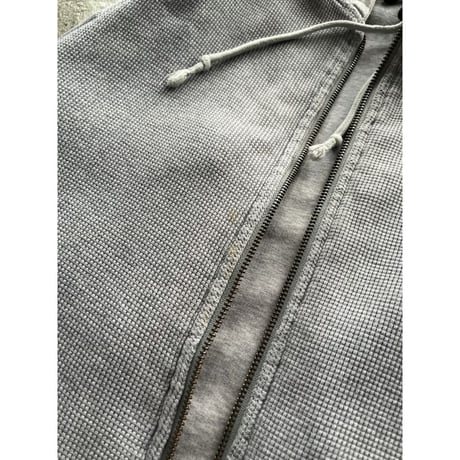 00s thermal lined sweat zip up hoodie