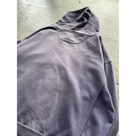 00s “MAINE” sun faded sweat zip up hoodie