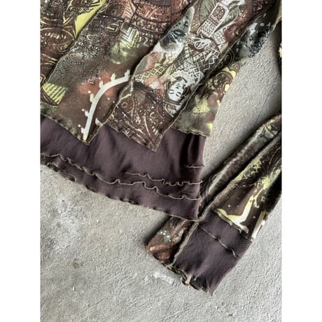 00s "cache cache" see-through tops