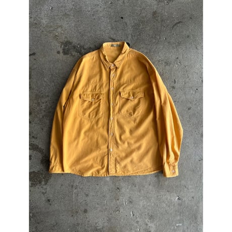 90s garment dye cotton western shirt