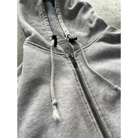 00s thermal lined sweat zip up hoodie