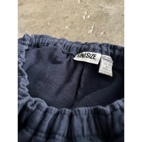 90s "KING SIZE" 3XL sweat wide shorts