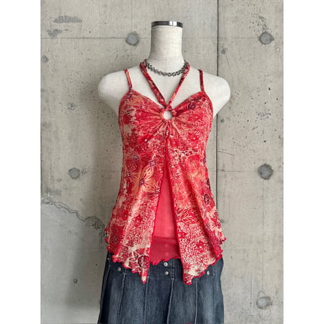 all patterned halter neck tops