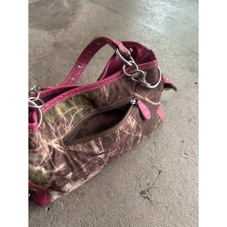 camouflage patterned design bag