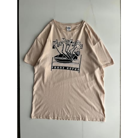 00s~ "FRANZ KAFKA" print t-shirt