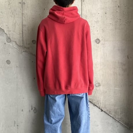 90~00s "NIKE" center swoosh sweat parker