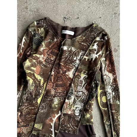 00s "cache cache" see-through tops