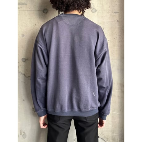 80s~90s “adidas” logo embroidery sweat shirt