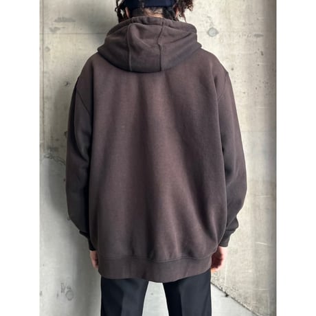 00s~ “CARHARTT” sun faded sweat zip up hoodie