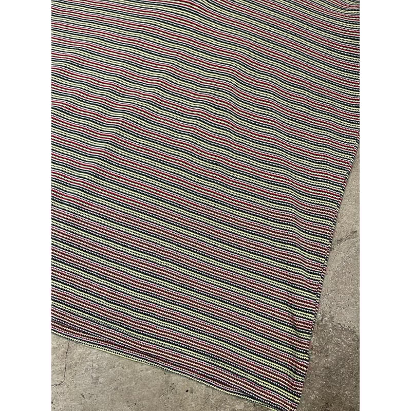 ポロベア 90s rasta border half zip polo shirt | KINSELLA