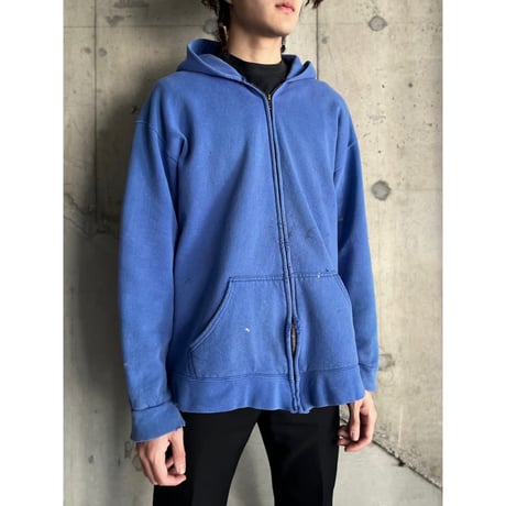 90s~00s sweat zip up hoodie