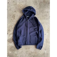 00s “Polo by Ralph Lauren” cotton knit zip up hoodie