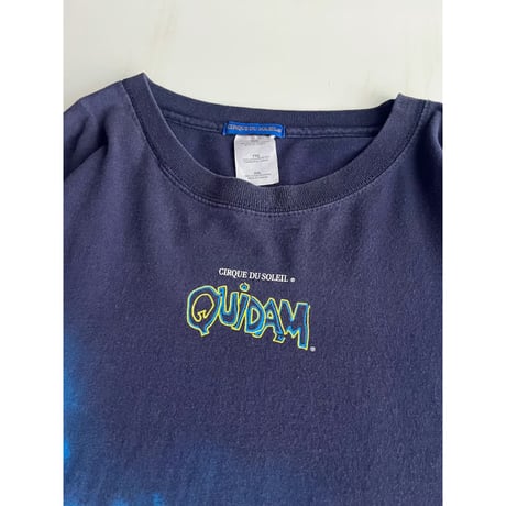 90s~00s "QUiDAM" print t-shirt