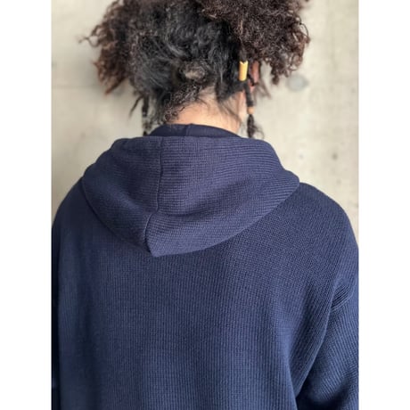 00s “Polo by Ralph Lauren” cotton knit zip up hoodie