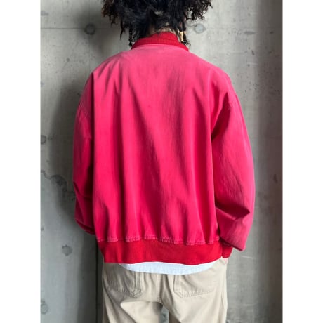 90s “Polo by Ralph Lauren” sun faded cotton zip up jacket